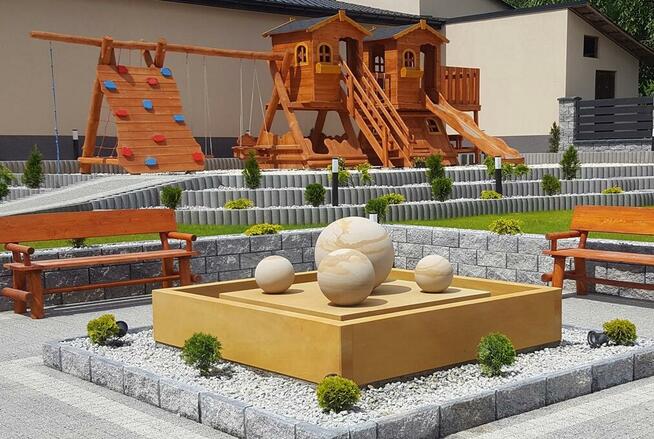 Nowoczesna fontanna z piaskowca + gratis !!!