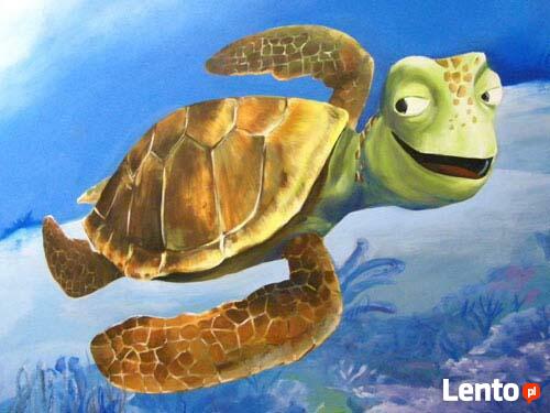 Dekoracje na ścianę do przedszkoli, szkoły - graffiti, malow