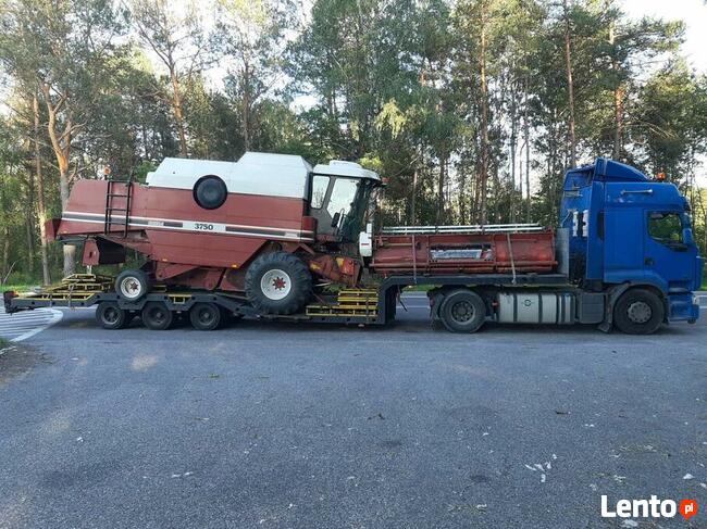 Transport Maszyn Rolniczych Budowlanych Niskopodwoziowy