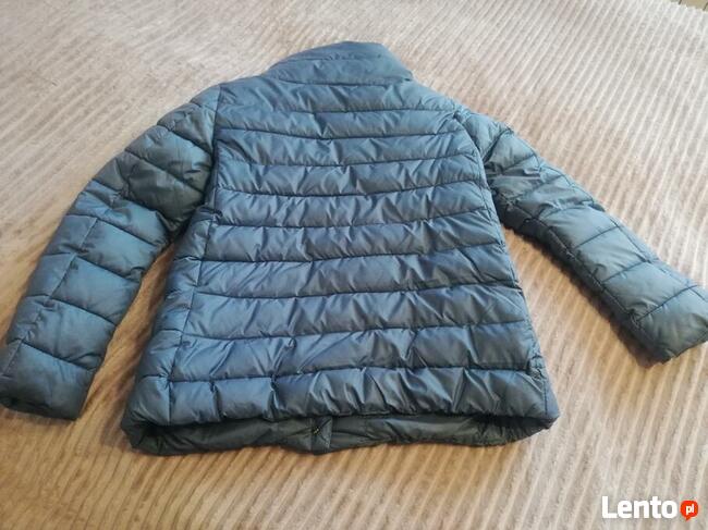 Kurtka damska pikowana niebieska włoska