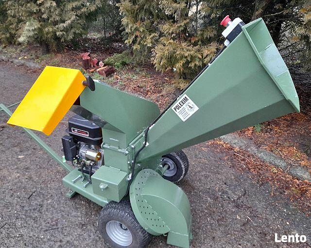 RĘBAK POLEXIM GTS-1000 Z WYRZUTNIKIEM, 3 noże tnące, 15 kM