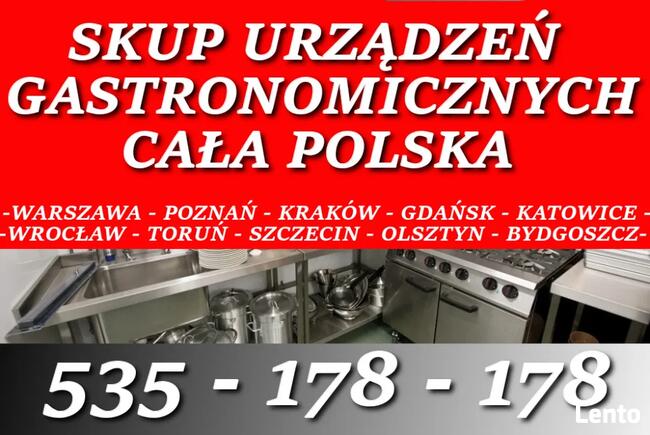 Skup Urządzeń Gastronomicznych Za Gotówkę