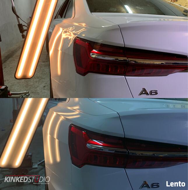 Usuwanie wgnieceń bez lakierowania (PDR) - Kinked Studio