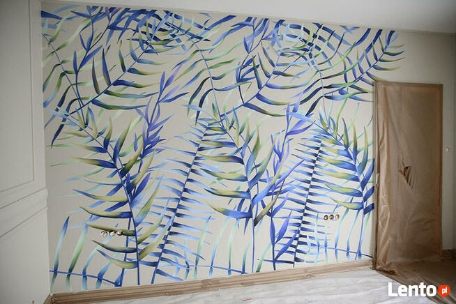 Malowanie ścian, remont, fachowiec, malowanie fantazyje