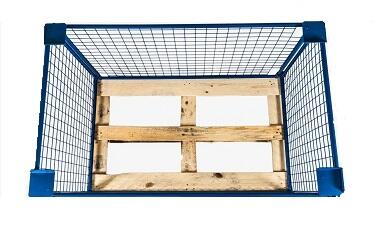 Nadstawki metalowe na palety 1200x800x800mm