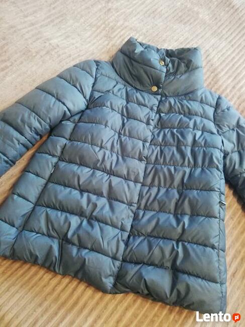 Kurtka damska pikowana niebieska włoska