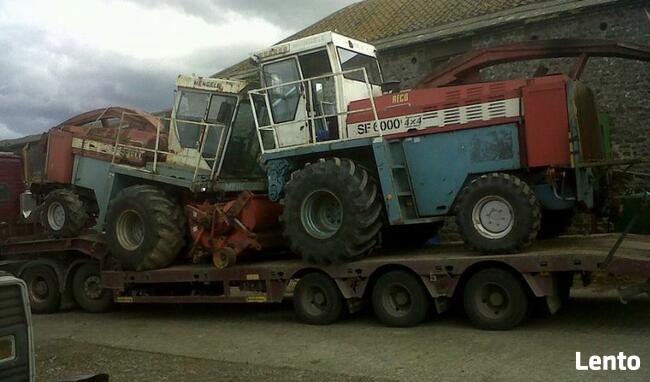 Transport Maszyn Rolniczych Budowlanych Niskopodwoziowy