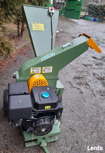 RĘBAK POLEXIM GTS-1000 Z WYRZUTNIKIEM, 3 noże tnące, 15 kM
