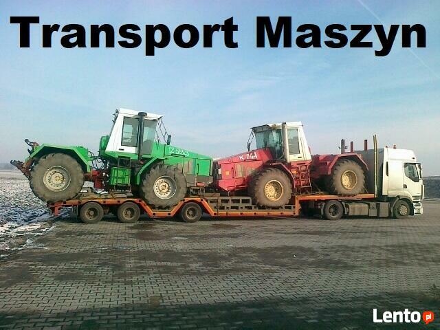 Transport Maszyn Rolniczych Budowlanych Niskopodwoziowy