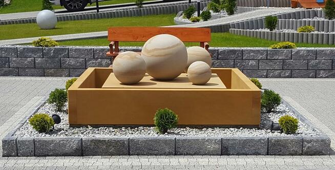 Nowoczesna fontanna z piaskowca + gratis !!!