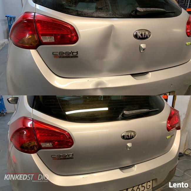 Usuwanie wgnieceń bez lakierowania (PDR) - Kinked Studio