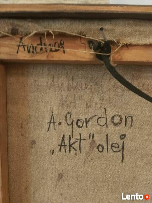 Akt / olej ANDRZEJ GORDON