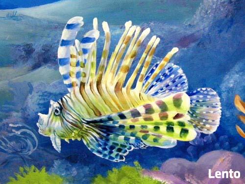 Dekoracje na ścianę do przedszkoli, szkoły - graffiti, malow