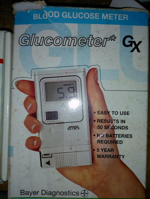 Glukometr nowy, po 49 zł/szt.