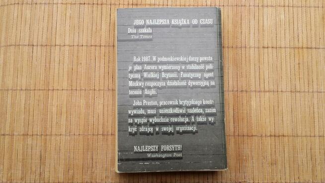 Książka Frederick Forsyth Czwarty protokół wydanie I