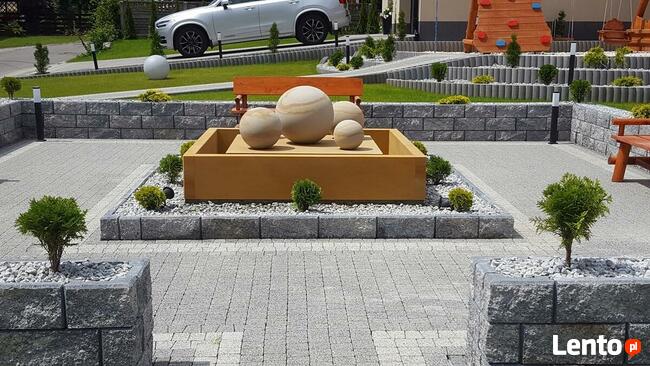 Nowoczesna fontanna z piaskowca + gratis !!!