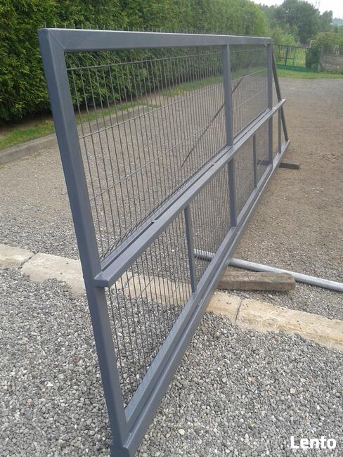 Brama przesuwna szkielet- panel