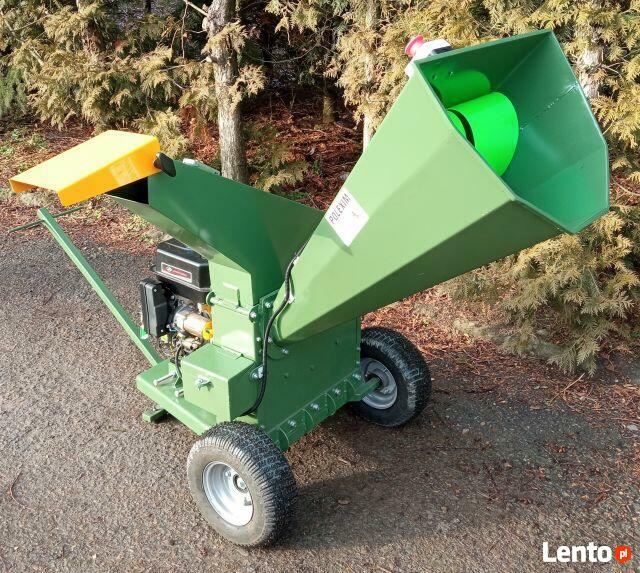 RĘBAK POLEXIM GTS-1000 Z WYRZUTNIKIEM, 3 noże tnące, 15 kM