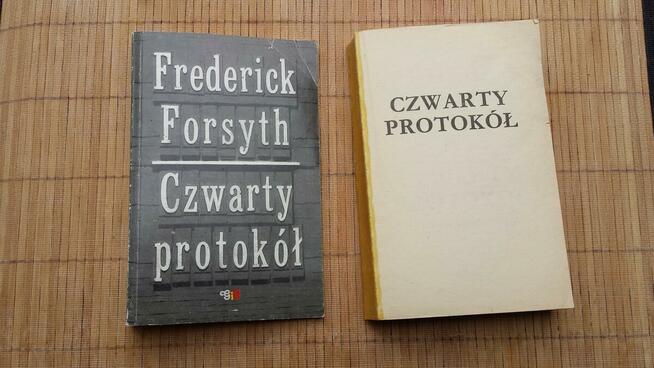 Książka Frederick Forsyth Czwarty protokół wydanie I