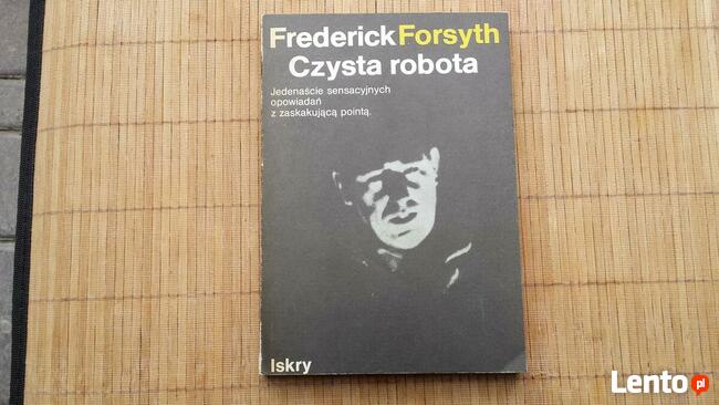 Książka Frederick Forsyth Czysta robota Unikat wydanie I