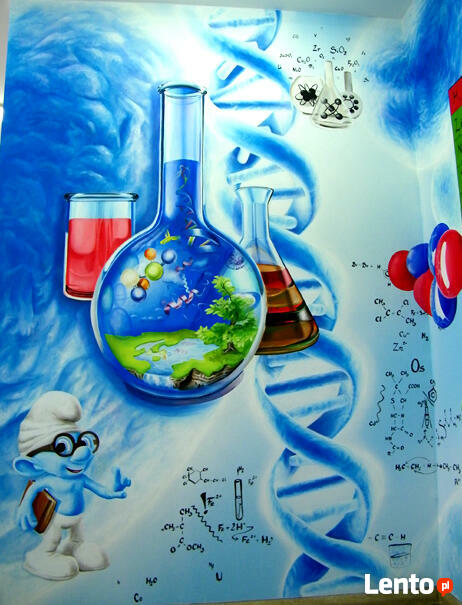 Malunki na ścianę, artystyczne malowanie ścian, murale