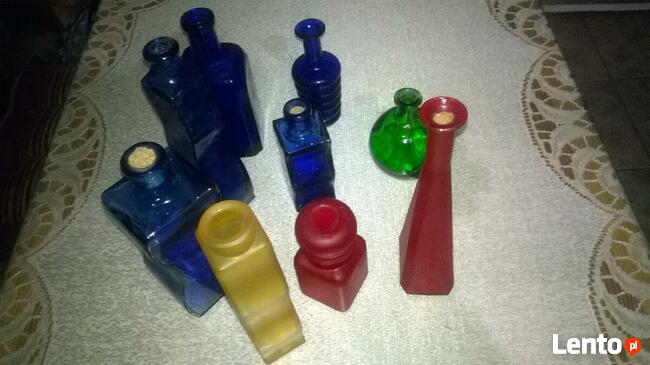 butelki ozdobne różne