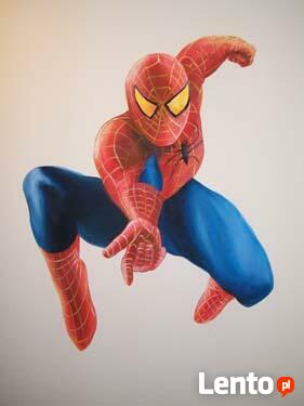 Malunki na ścianę, artystyczne malowanie ścian, murale