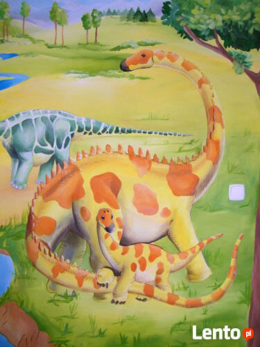 Malunki na ścianę, artystyczne malowanie ścian, murale