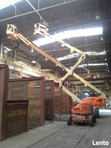 WYNAJEM PODESTÓW ELEKTRYCZNYCH PRZEGUBOWO-TELESKOPOWYCH