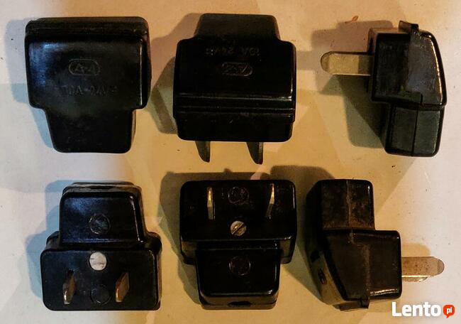 Wtyczka Bakelitowa 24 V 10A A-4 Do Transformator Bezpieczeńs