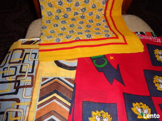 chustki na głowe - bandamki nowe bawełniane kolorowe