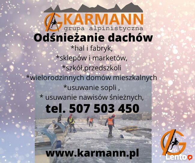 Odśnieżanie dachów
