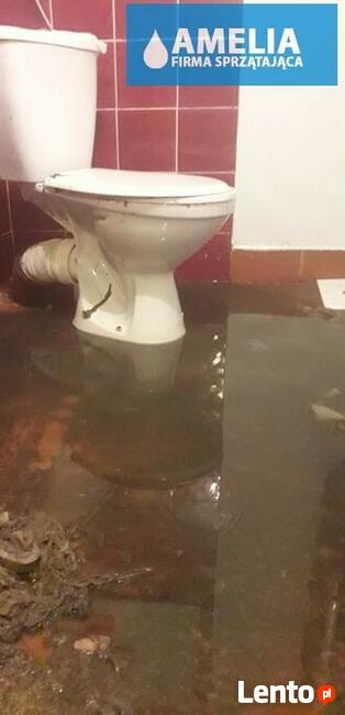 Sprzątanie po zalaniu / osuszanie po zalaniu Nowa Sól