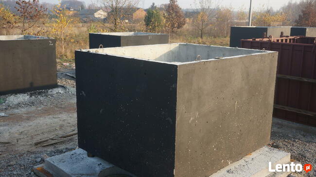 Szambo zbiornik na gnojowicę szamba betonowe 8m3