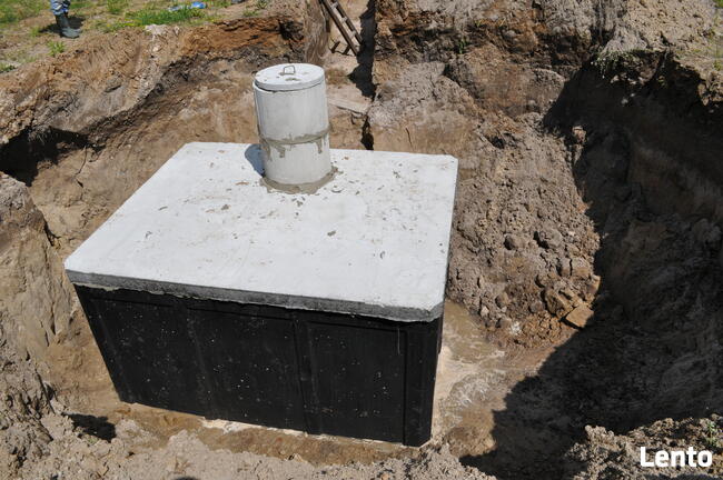 Szambo betonowe oczko wodne do ogrodu deszczówka 3m3