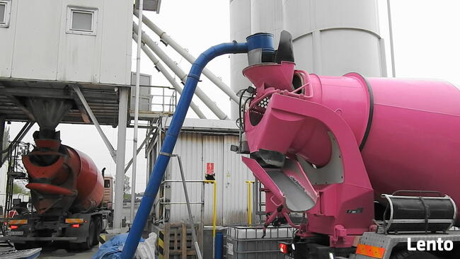 Beton, transporter zbrojenia, pneumatyczny