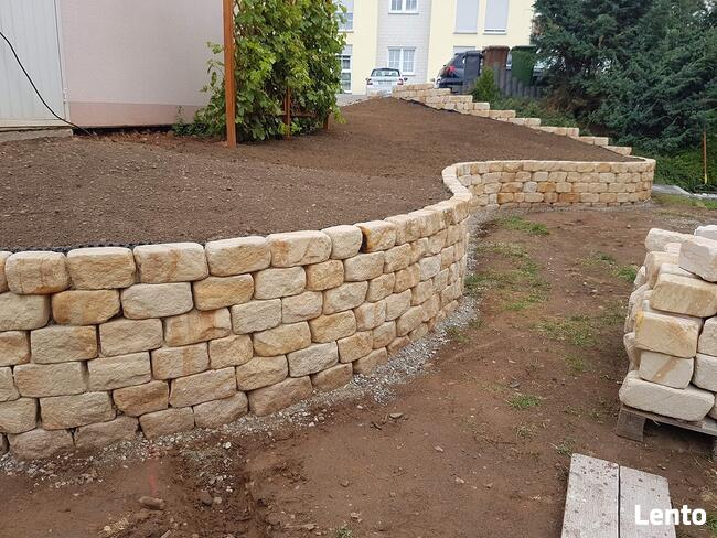 Bloczki na murek oporowy