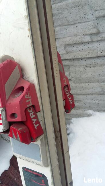 Sprzedam narty fischer 190 dł. okucia tyrolia cena kompletu