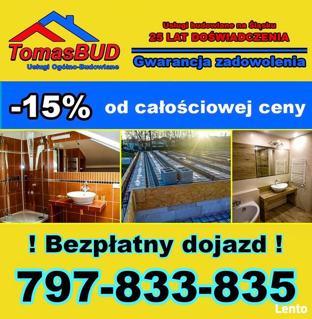 Archiwalne FIRMA BUDOWLANA TOMAS BUD WOLNE TERMINY BielskoBiała