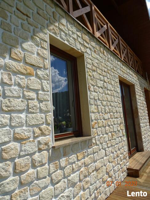 Kamień płytki na styropian wełnę ocieplenie