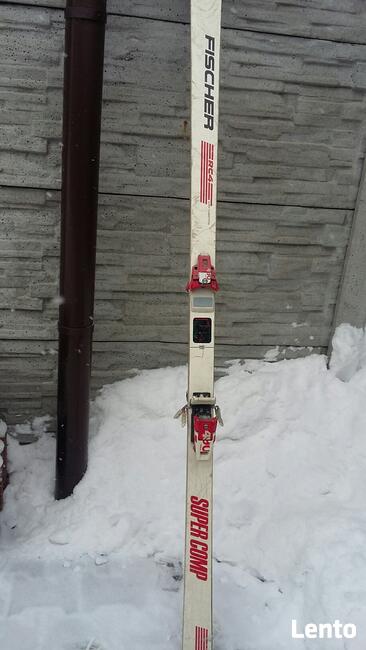 Sprzedam narty fischer 190 dł. okucia tyrolia cena kompletu