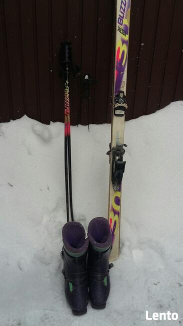 Sprzedam narty blizart 170 dł. z butami 40 i kijkami okucia