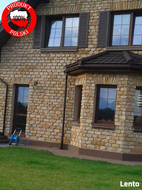 Kamień płytki na styropian wełnę ocieplenie