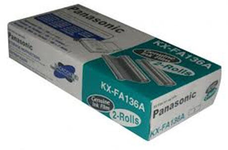 Oryginalna folia do faksów Panasonic KX-FA136A – 2 rolki