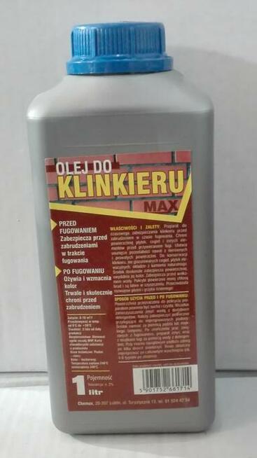 OLEJ do klinkieru, cegły, betonu, kamienia Lublin ATUT-BIS