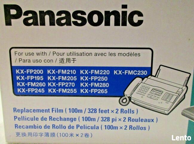 Oryginalna folia do faksów Panasonic KX-FA136A – 2 rolki