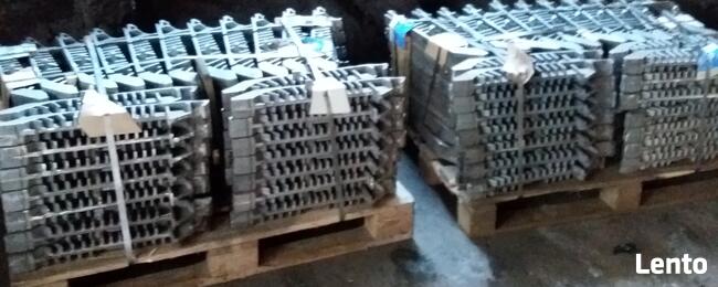 żaroodporne odlewy, ruszty schodkowe Cr do kotłów na biomasę