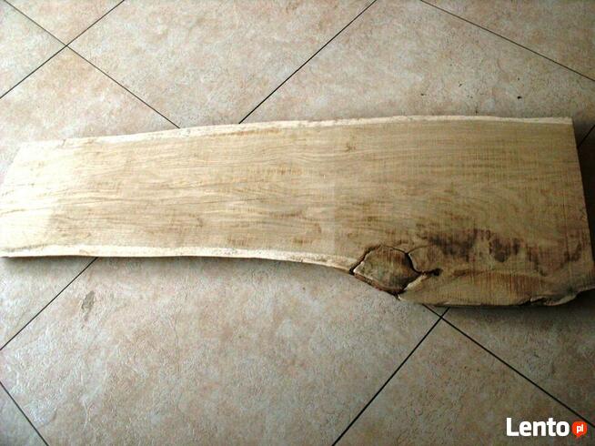 Blat , półka, do ławy, stolika aranżacja DĄB 118 CM