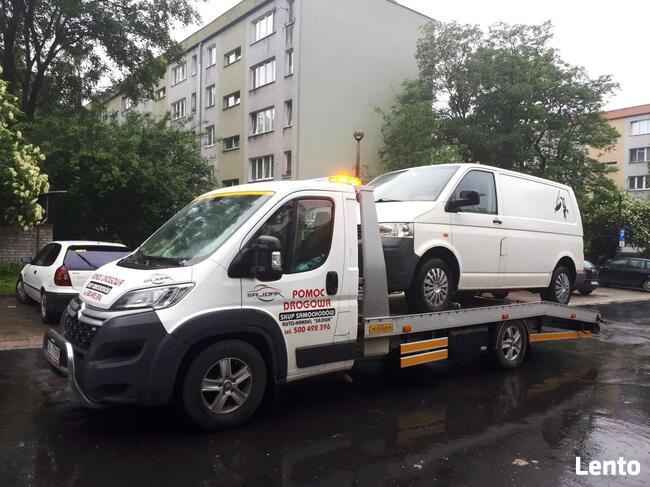 AUTO LAWETA , POMOC drogowa -Gratis auta zastępcze ** Niepoł