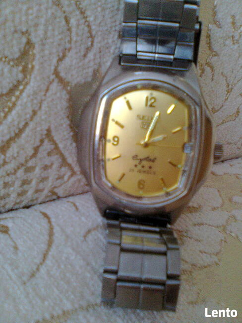 Zegarek SEIKO męski - mechanizm nakręcany